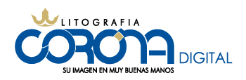 Litografía Corona